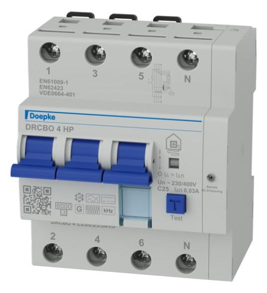 Doepke 09948526 3-pol.+N 25 A 0.03 AC for WP FI/LS combination