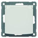 Hochköpper 00318531 alu hinged cover socket SCHUKO