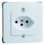 Hochköpper 00481211 D 80.6671.02 CH SI pure white socket Switzerland