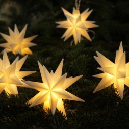 FHS 35200 LED light strip 10 stars ws ww ws 12cm, timer 6/18 pcs