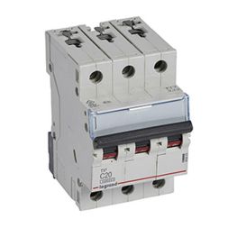 Legrand 404223 Circuit breaker TX3 C20A 3-pole 10kA 3M