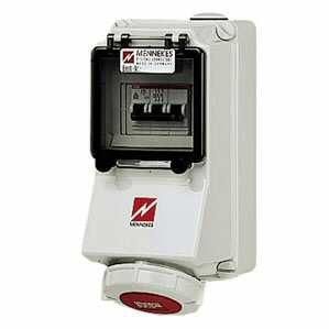 Mennekes 7147 wall socket 32A 5-pin 6h 400V IP67