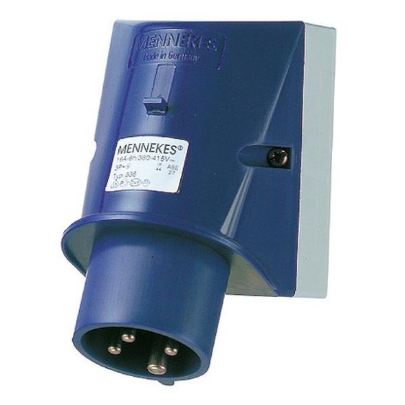 Mennekes 347 32A 4-pole 9h 230V IP44 wall plug