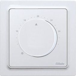 Eltako 30055767 FTR55EHB-pg E-Design55 polar white glossy wireless temperature controller