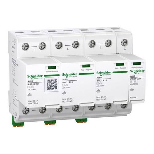 Schneider Electric A9L1F625 Type1+2 iPRD1 F25r 3P+1 Sich FM combined surge arrester