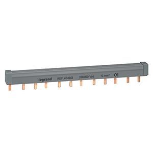 Legrand 404942 pin comb busbar 3-pole 12TE 10qmm