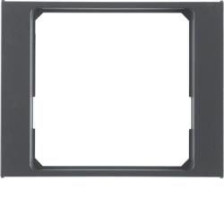 Berker 11087106 adapter ring for central piece 50 x 50 mm anthracite, matt Berker K.1