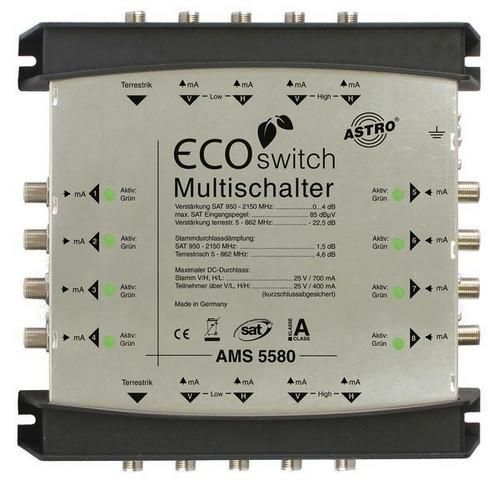 ASTRO Strobel 00360585 AMS 5580 ECOswitch 5 in 8 professional multiswitch
