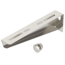 OBO Bettermann 6424432 MWA 12 21S A2 stainless steel light version wall and support bracket