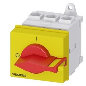 Siemens 3LD2130-0TK13 main/emergency stop switch 3-pole floor mounting