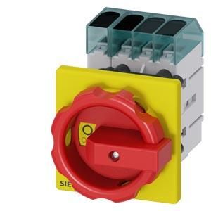 Siemens 3LD3054-0TL53 switch disconnector 3LD3 Iu=16A 3-pole+N 7.5kW red/yellow