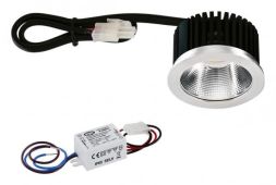 EVN C51350N327 3W 2700K 220-240V 38° 280lm CRI90 LED recessed ceiling spotlight