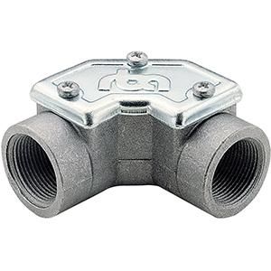 Legrand 386325 metal bend FF 90° G1&amp;#039; , (grey)