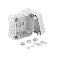 OBO Bettermann X04 LGR 114x114x78mm light grey cable junction box, 2005008