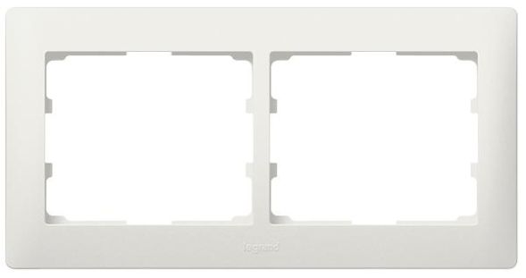Legrand 771502 frame Galea 2-way horizontal mother of pearl, (beige)