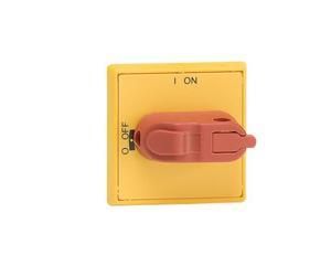 ABB Stotz contact OHYS3PH, selector handle I-0/ON-OFF red-yellow no separate shaft required, 1SCA105327R1001