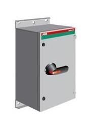 ABB Stotz-Kontakt OT200KAUC3TZ, safety switch 3-pole 110 kW 400V with black handle, 1SCA022340R0930