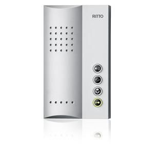 Ritto 1713220 Compact intercom station, silver