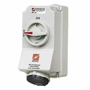 Mennekes 7320 wall socket DUO 16A 7-pin 7h 500V IP44