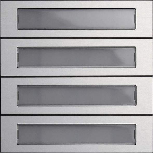 Gira 5534926 call button module 4f System 106 aluminum