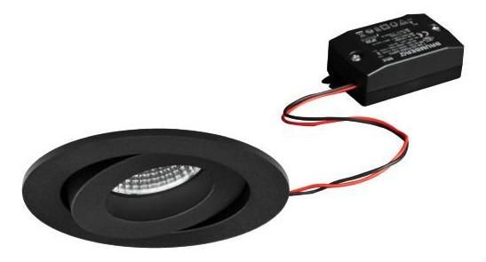 Brumberg 38377183 230V AC 7W 3000K structural LED recessed ceiling spotlight