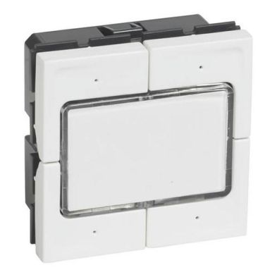Legrand 077045L Mosaic 4-f.elektr 2-mod.0-24V ultrws button