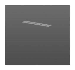 RZB 981883.002.1 for GSUN S / Universal S white ceiling mounting frame