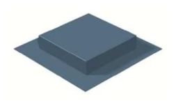 OBO Bettermann 7SKHB245x245 GES9 formwork body, 7404412