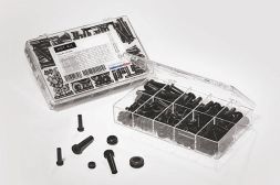 HellermannTyton 639-60000 HOTKIT PVC Black (BK) grommet set