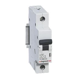 Legrand 419201 circuit breaker RX3 C13A 1-pole 6kA 1M