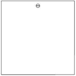 Ritto 1574470 Portier storage compartment element, white