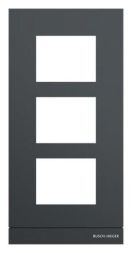 Busch-Jaeger 2TMA220160B1002 41393CF-B-03 Audio 1/3 front panel