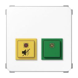 Jung NRSCD0834DZEWW emergency call system duty room unit, CD series, alpine white