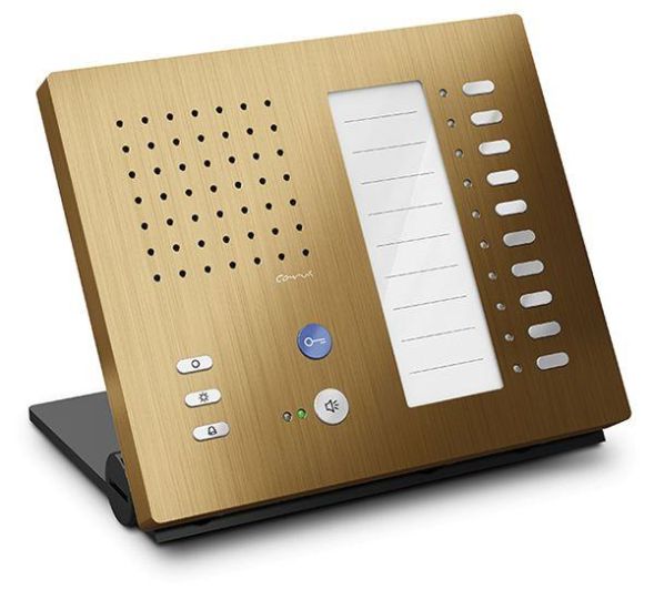 TCS CAI1110-0151 CAI1110 Hands-free table device bronze Carus Adapto Audio indoor station