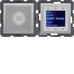 Berker 29806084 LSP DAB+ Qx alu including Radio Touch