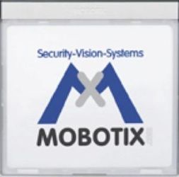 MOBOTIX MX-Info1-EXT-SV with LEDs silver info module