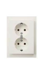 Berker 47747009 socket 2f polws glz UP IP20 VP