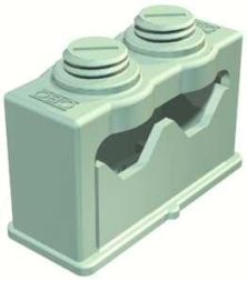 OBO Bettermann 3041/2 LGK 16-24mm light grey gripping ISO clamp, 2107031