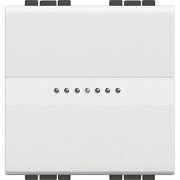 Bticino N4053M2AN installation switch LL changeover switch 10A 2M white, (white)