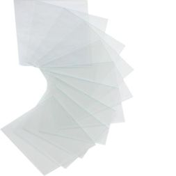 Hager RXE01D replacement glass set 10 glasses RFM200D/TG55/16x-27D