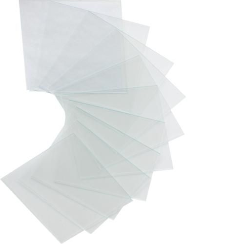 Hager RXE01D replacement glass set 10 glasses RFM200D/TG55/16x-27D