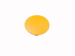 Eaton M22-XDP-Y button plate, mushroom yellow, blank, 216439