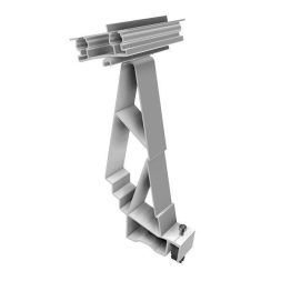 SL Rack 21113-15 FLA holder above 15° flat roof system