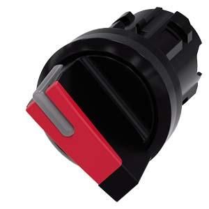 Siemens 3SU1002-2BF20-0AA0 toggle switch illuminated 22mm round red