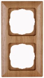 Kopp 306630004 2-way HK02 oak cover frame