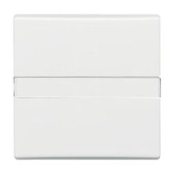 Busch-Jaeger 2106 N-34 rocker switch, with label field alpine white