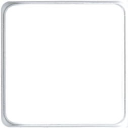 Jung LS981ZWW intermediate frame CD, LS series, alpine white