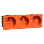 Hochköpper 00405141 B 6273.33 EMS SI 3-way orange socket