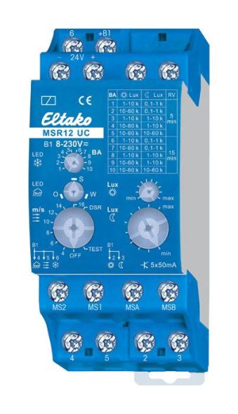 Eltako 22500501 Multifunctional sensor relay MSR12-UC 8..230V UC