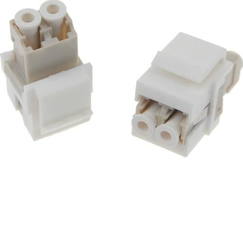 Hager VZ10LLC Keystone LWL white module